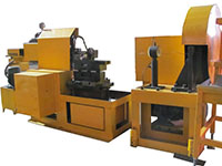 Automatic pre-twisted wire forming machine