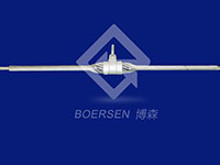 OPGW cable with hanging wire clip